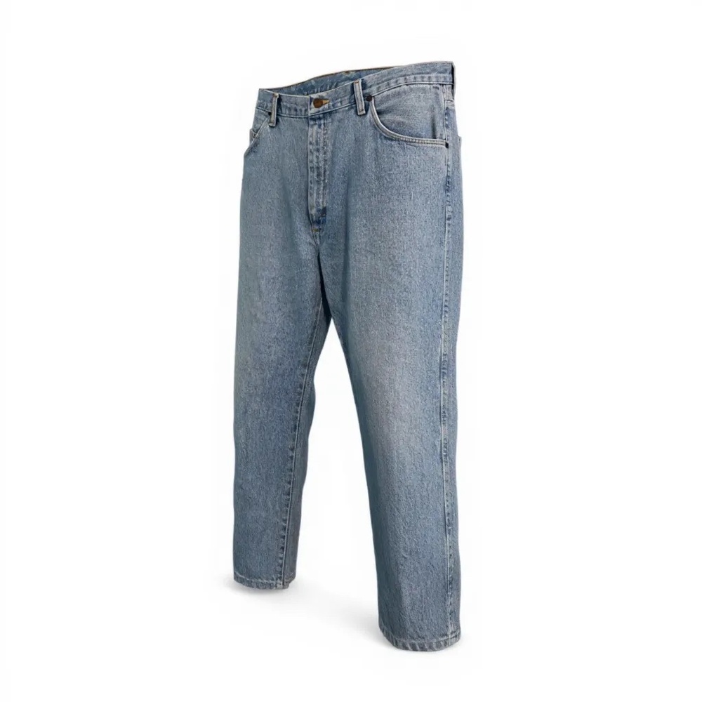 Wrangler Men's Relaxed Fit Light Blue Jeans